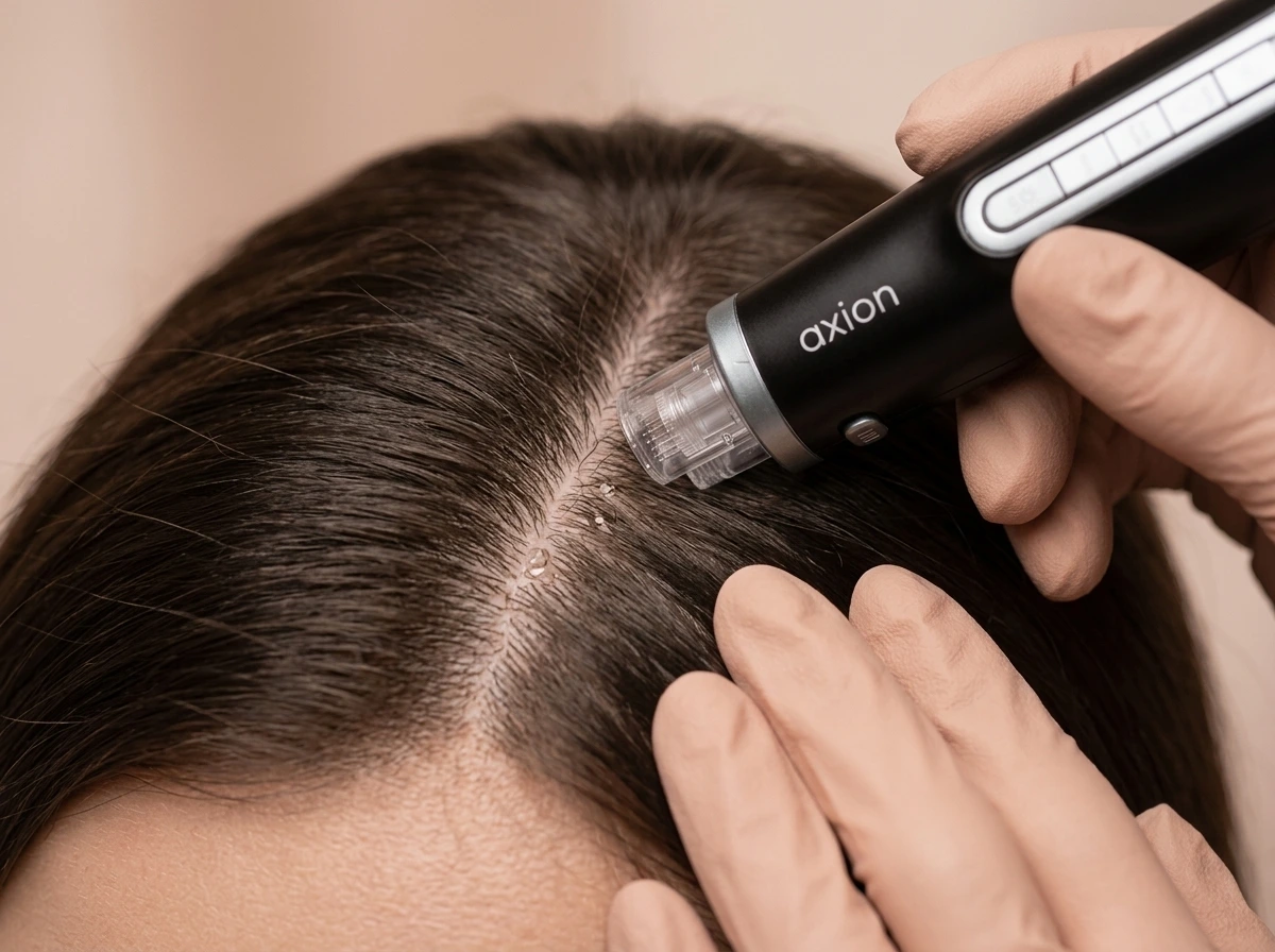 Мезотерапия за скалп и коса с Mesoestetic и Axion Мезотерапия за скалп и коса с Mesoestetic и Axion